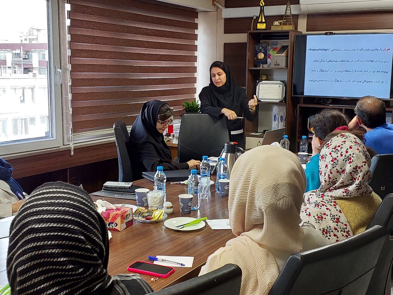 The first emotional intelligence training course was held The first emotional intelligence training course was held